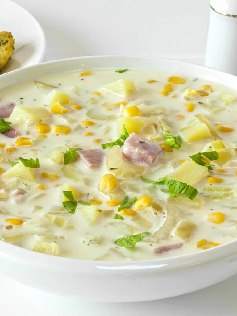 Hearty Corn Chowder Soup: A Bowl of Comfort