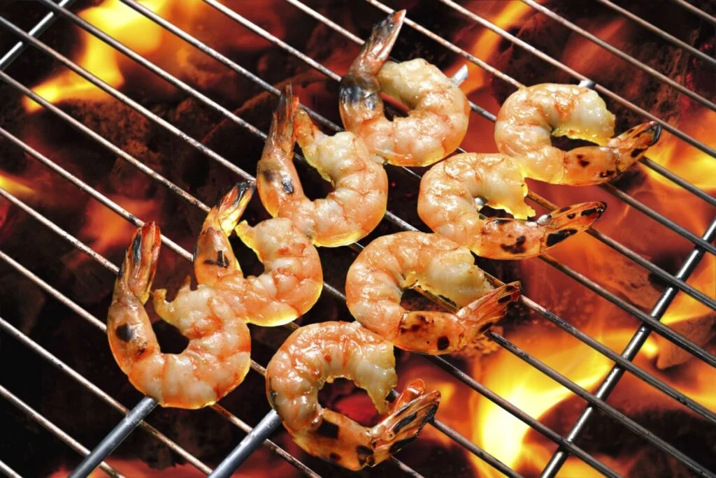 Pesto Grilled Shrimp