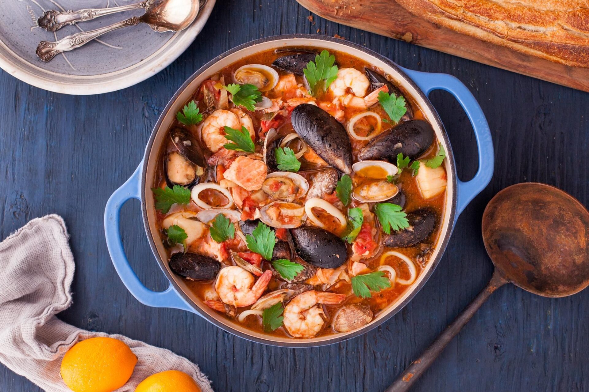 Keto Cioppino: A Flavorful Seafood Medley, Minus the Carbs