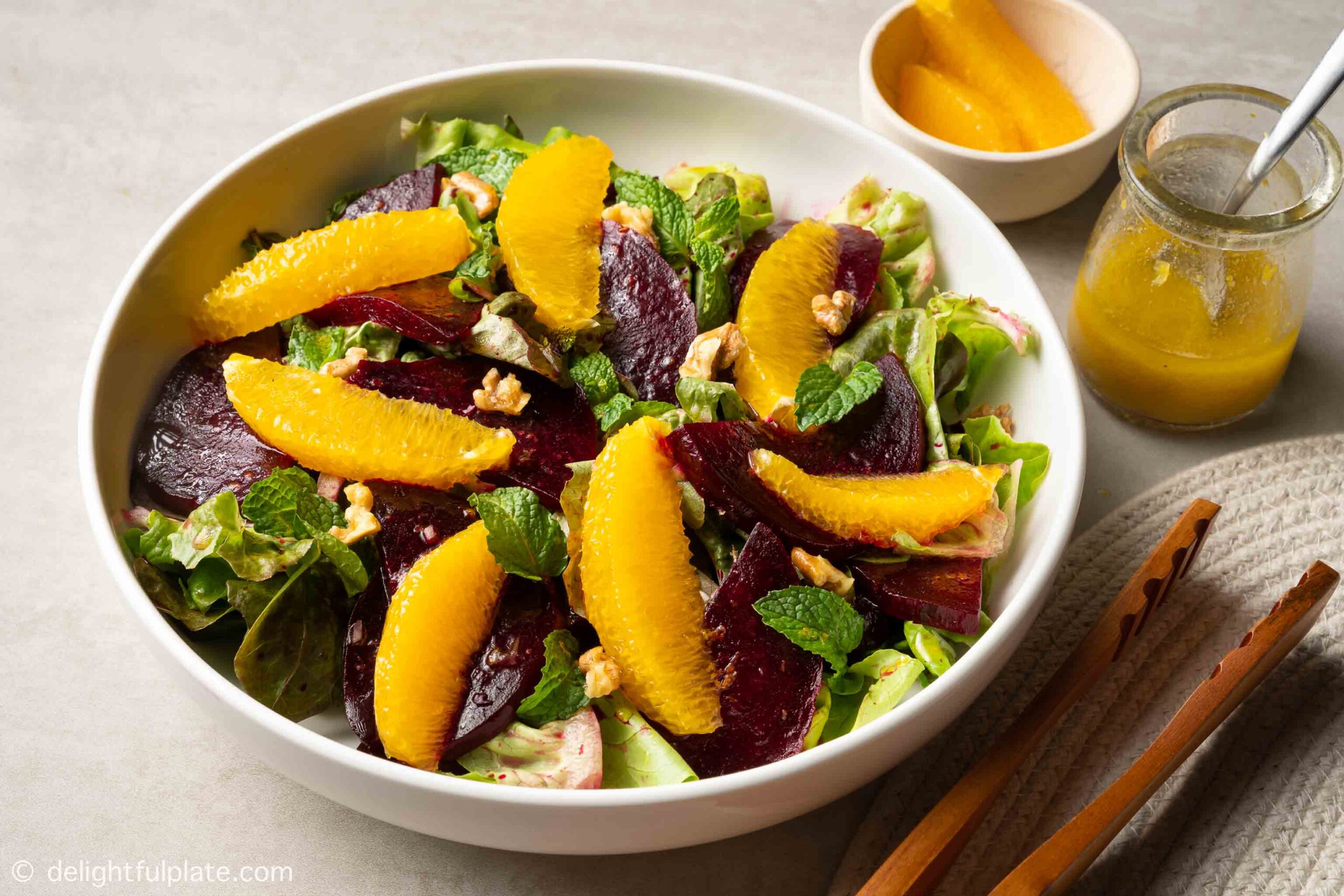 Roasted Beet and Orange Salad: A Symphony of Colors and Flavors