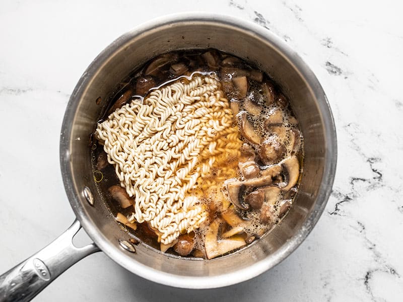 Vegan Creamy Mushroom Ramen
