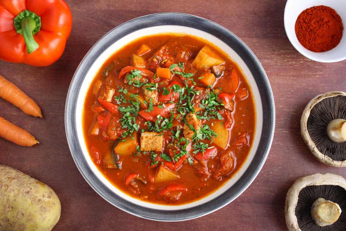 Vegan Hungarian Goulash: A Plant-Based Take on a Central European Classic