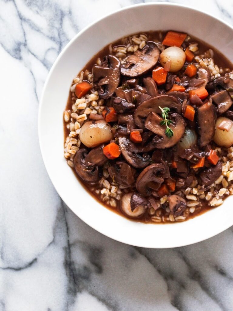 Vegan Mushroom Bourguignon: A Plant-Based Rendition of a French Classic